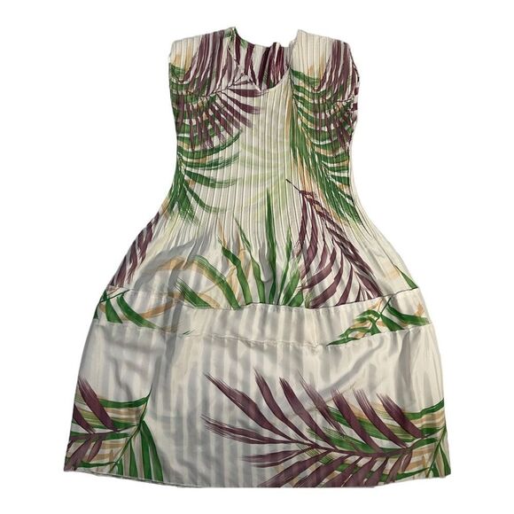 Magic It Fits Women’s Multicolor Accordion  Knee Dress Size M/L - Picture 8 of 12